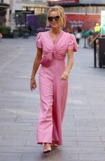 AMANDA HOLDEN at Global Radio Studios in London 09/21/2021