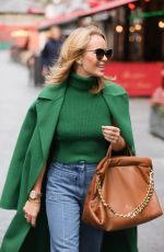 AMANDA HOLDEN at Heart Radio in London 09/28/2021
