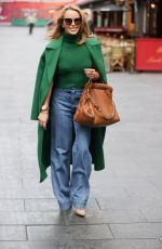 AMANDA HOLDEN at Heart Radio in London 09/28/2021