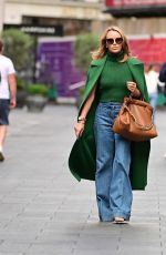 AMANDA HOLDEN at Heart Radio in London 09/28/2021