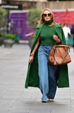 AMANDA HOLDEN at Heart Radio in London 09/28/2021