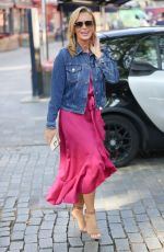 AMANDA HOLDEN at Heart Radio Studios in London 09/16/2021