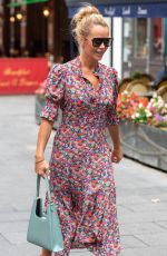 AMANDA HOLDEN Leaves Breakfast Show in London 09/09/2021
