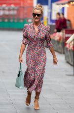 AMANDA HOLDEN Leaves Breakfast Show in London 09/09/2021
