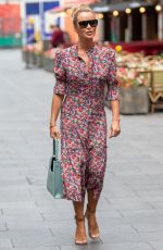 AMANDA HOLDEN Leaves Breakfast Show in London 09/09/2021
