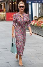 AMANDA HOLDEN Leaves Breakfast Show in London 09/09/2021