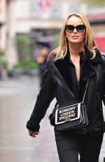 AMANDA HOLDEN Leaves Heart Radio in London 09/30/2021