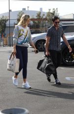 AMANDA KLOOTS Arrives at a Dance Studio in Los Angeles 09/28/2021