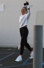 AMANDA KLOOTS Arrives at DWTS Rehersal in Los Angeles 09/16/2021