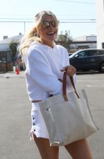 AMANDA KLOOTS Leaves Dancing With The Stars Studio in Los Angeles 09/16/2021