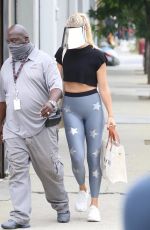 AMANDA KLOOTS Leaves DWTS Studio in Los Angeles 08/31/2021