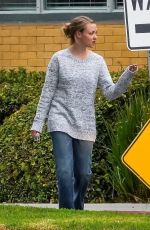 AMANDA SEYFRIED as Elizabeth Holmes on the Set of The Dropout in Los Angeles 09/02/2021