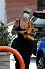 AMBER ROSE Out in West Hollywood 09/24/2021