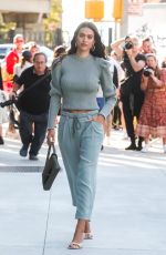 AMELIA HAMLIN Out at New York Fashion Week 09/11/2021