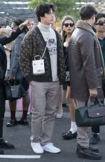 AMELIE ZILBER at Arrives Coach Show at New York Fashion Week 09/10/2021