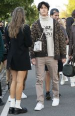 AMELIE ZILBER at Arrives Coach Show at New York Fashion Week 09/10/2021