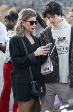 AMELIE ZILBER at Arrives Coach Show at New York Fashion Week 09/10/2021