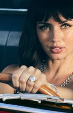 ANA DE ARMAS on the Set of Only Natural Diamonds For Moments Like No Other Campaign, September 2021
