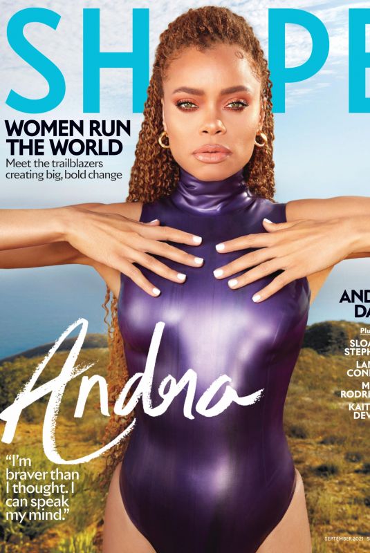 ANDRA DAY in Shape Magazine, September 2021