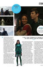 ANGELINA JOLIE and GEMMA CHAN in Total Film Magazine, October 2021