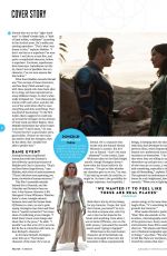 ANGELINA JOLIE and GEMMA CHAN in Total Film Magazine, October 2021