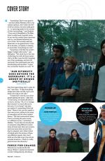 ANGELINA JOLIE and GEMMA CHAN in Total Film Magazine, October 2021