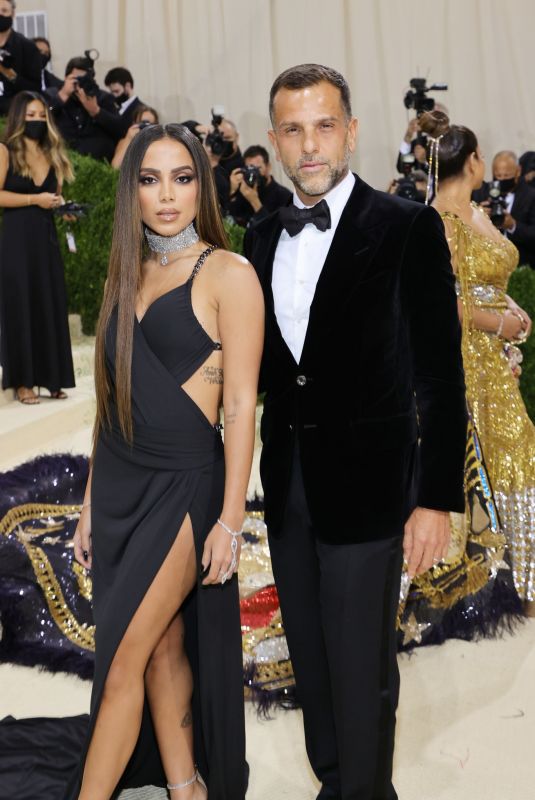 ANITTA and Alexandre Birman at 2021 Met Gala in New York 09/13/2021