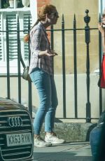 ANNA ERMAKOVA Out with a Friend in London 09/10/2021