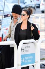 ANNA MOUGLALIS at Marco Polo Airport in Venice 09/02/2021
