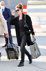 ANNA MOUGLALIS at Marco Polo Airport in Venice 09/02/2021