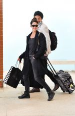 ANNA MOUGLALIS at Marco Polo Airport in Venice 09/02/2021