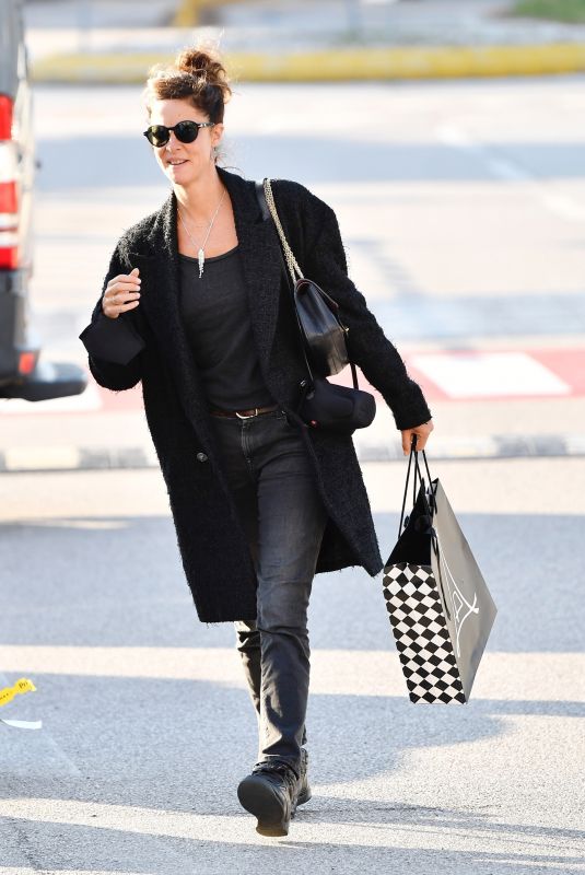 ANNA MOUGLALIS at Marco Polo Airport in Venice 09/02/2021