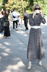 ANNA WINTOUR Arrives at Michael Kors Fashion Show at Central Park in New York 09/10/2021