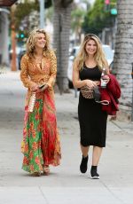 ANNALYNNE and RACHEL MCCORD Out in Beverly Hills 09/02/2021