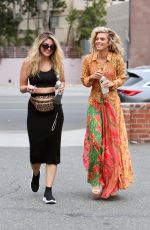 ANNALYNNE and RACHEL MCCORD Out in Beverly Hills 09/02/2021