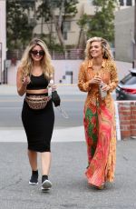 ANNALYNNE and RACHEL MCCORD Out in Beverly Hills 09/02/2021