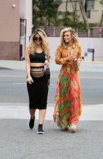 ANNALYNNE and RACHEL MCCORD Out in Beverly Hills 09/02/2021