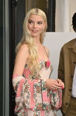 ANYA TAYLOR-JOY Arrives at 78th Venice Film Festival 09/04/2021