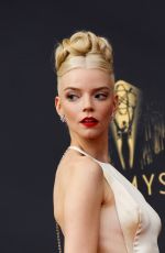 ANYA TAYLOR-JOY at 73rd Primetime Emmy Awards in Los Angeles 09/19/2021