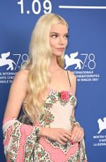ANYA TAYLOR-JOY at Last Night in Soho Photocall at 2021 Venice Film Festival 09/04/2021