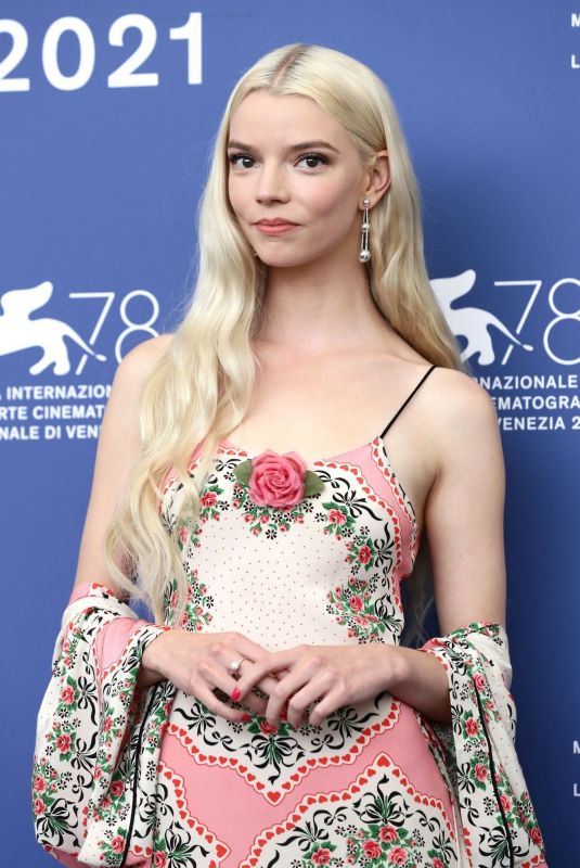 ANYA TAYLOR-JOY at Last Night in Soho Photocall at 2021 Venice Film Festival 09/04/2021