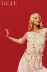 ANYA TAYLOR-JOY for Vogue Magaazine, Mexico October 2021