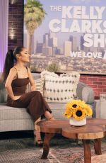 ARIANA GRANDE at Kelly Clarkson Show 09/20/2021
