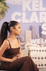 ARIANA GRANDE at Kelly Clarkson Show 09/20/2021