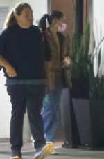 ARIANA GRANDE Leaves an Office in Los Angeles 09/18/2021