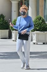 ARIEL WINTER Leaves a Skin Care Clinic in Los Angeles 09/02/2021