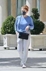 ARIEL WINTER Leaves a Skin Care Clinic in Los Angeles 09/02/2021