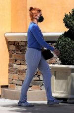 ARIEL WINTER Leaves a Skin Care Clinic in Los Angeles 09/02/2021