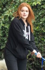 ARIEL WINTER Picking up Her Dogs from Groomer in Los Angeles 09/27/2021