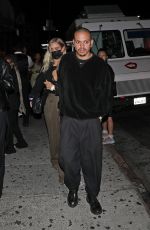 ASHLEE SIMPSON and Evan Ross Arrives at Lil Nas X Album Release PArty at Catch One in Los Angeles 09/18/2021